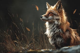 create realistic animal illustration