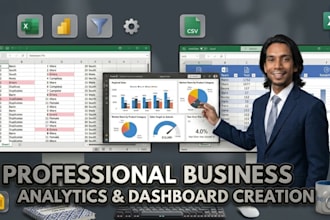 create advanced dashboard and business performance reports