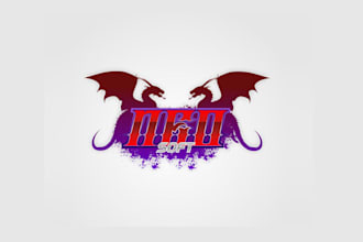 design a premium modern mark production team logo