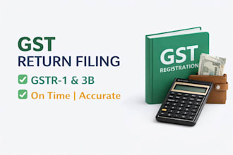 file gst return gstr1 and gstr3b monthly or quaterly