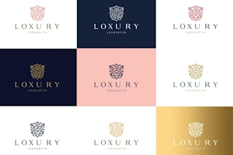 make luxury brand logo design