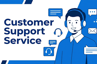 handle customer support via email and chat professionally