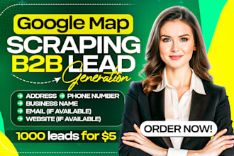 do google map scraping, b2b lead generation, web scraper