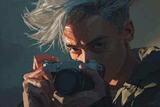 draw awesome illustration with realistic style