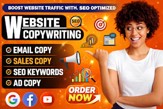 be your website content writer sales copy email copy ad copy website copywriting