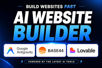build website fast using vibe coding base44 lovable and antigravity