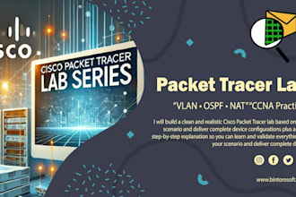 build, configure, and troubleshoot your cisco packet tracer lab