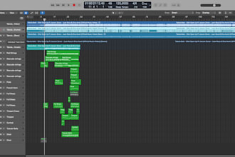 split your audio into seperate tracks