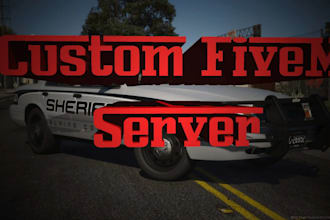 build a fully custom fivem roleplay server with scripts jobs maps and fixes