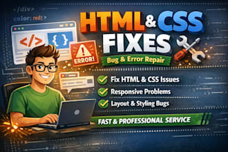 fix layout or responsive issues in your website