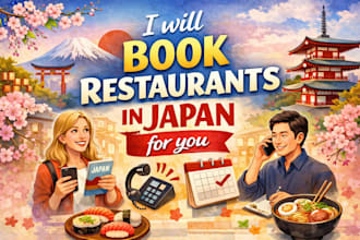 make restaurant reservations in japan