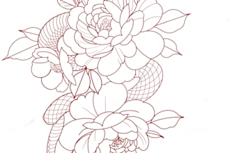 design professional creative tattoo design