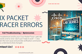 troubleshoot and fix your cisco packet tracer lab vlan ospf nat dhcp