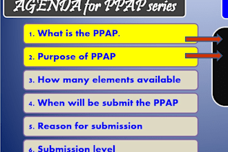 do or help to prepare  review the ppap documents and training