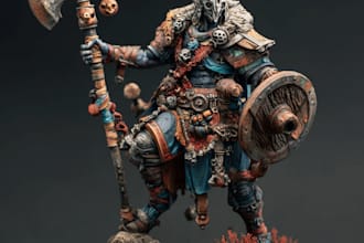 professionally paint your warhammer, dnd, tabletop