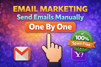 send emails manually 1 by 1 professionally