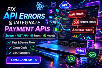 integrate stripe or rest api in react app