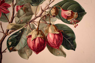 design botanical illustration art for you