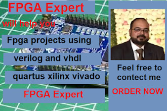 fpga projects using verilog and vhdl quartus xilinx vivado