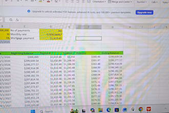 create a professional loan or mortgage amortization schedule