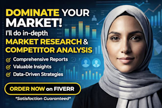 conduct professional market research and competitor analysis