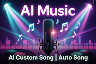 create a viral custom ai song with ai music for birthday, love