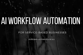 automate your service business workflows using ai