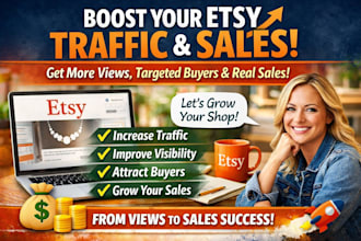 do etsy promotion, etsy shop listing promotion to boost etsy traffic and sales