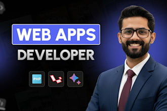 build custom web app, saas platform, admin dashboard using laravel