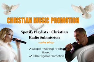 submit airplay gospel youtube song to christian radio stations USA UK germany