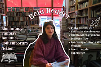 beta read your story and provide constructive feedback