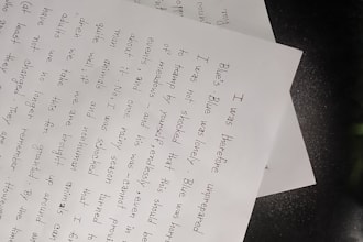 write with my beautiful handweiting