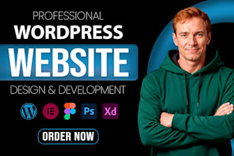 build modern book author website and ebook author website