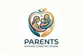 design a meaningful and beautiful parents logo