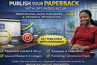 publish and optimize your paperback on amazon KDP