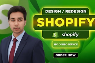 shopify maintenance complete store setup and pro SEO