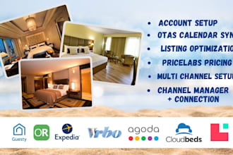 set up cloudbeds guesty smoobu lodgify vrbo hostaway for hotels and rentals