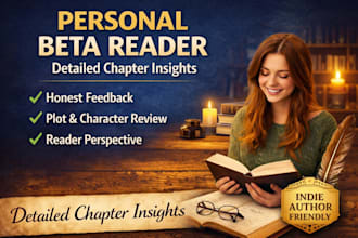 beta read, beta reader with chapter insights for an indie author beta reading