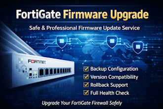 safely upgrade your fortigate firewall firmware