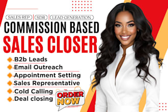 sales closer b2b sales representative salesperson high ticket sales closer sdr