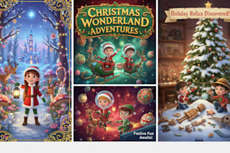 write children story book, children illustration, book illustration, kids story
