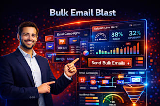 bulk email blast email marketing cold email campaign