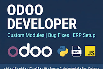 develop and customize odoo erp modules for your business
