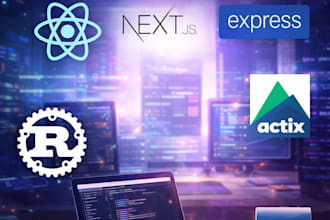 be your frontend and backend website developer