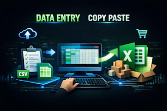 do data entry and simple computer tasks