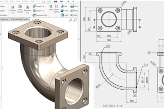 design 3d mechanical parts for 3d printing stl and cad