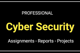 do your cybersecurity, cloud computing, vulnerability, cryptography assignment