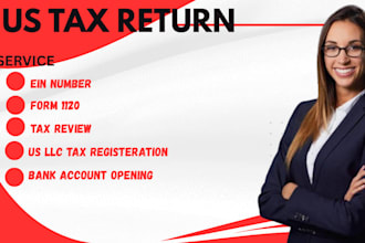 file and fax US tax forms 5472, 1120 and 1065 for non resident US llc