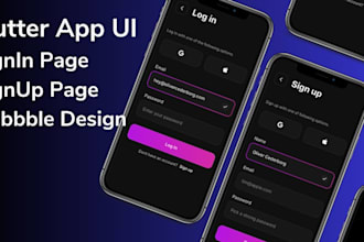 develop flutter iot app with custom API, ble, or thingsboard integration