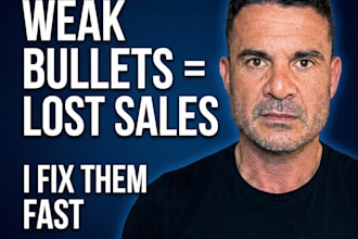 write 5 high converting amazon bullet points in 24 hours